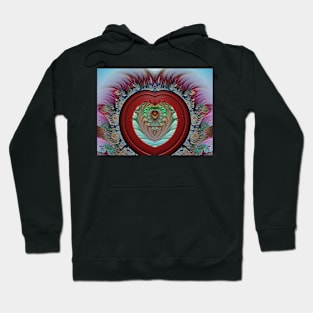 A Psychedelic Heart Hoodie